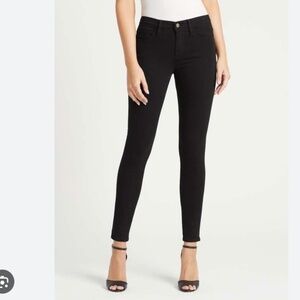 Frame Le Skinny De Jeanne Jeans Black Size 28